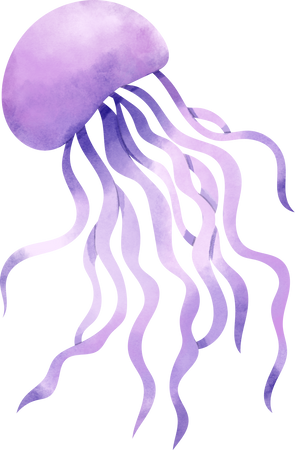 Watercolor Jellyfish